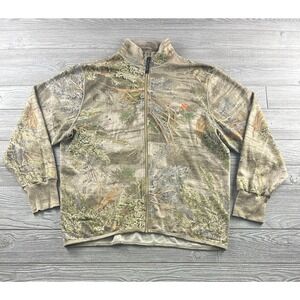 First Lite Camo Hunting Full Zip XXL Merino Wool Jacket Advantage Max-1